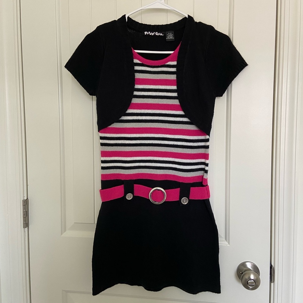 EUC |‎ Planet Gold girl’s sweater dress — size XL (16)